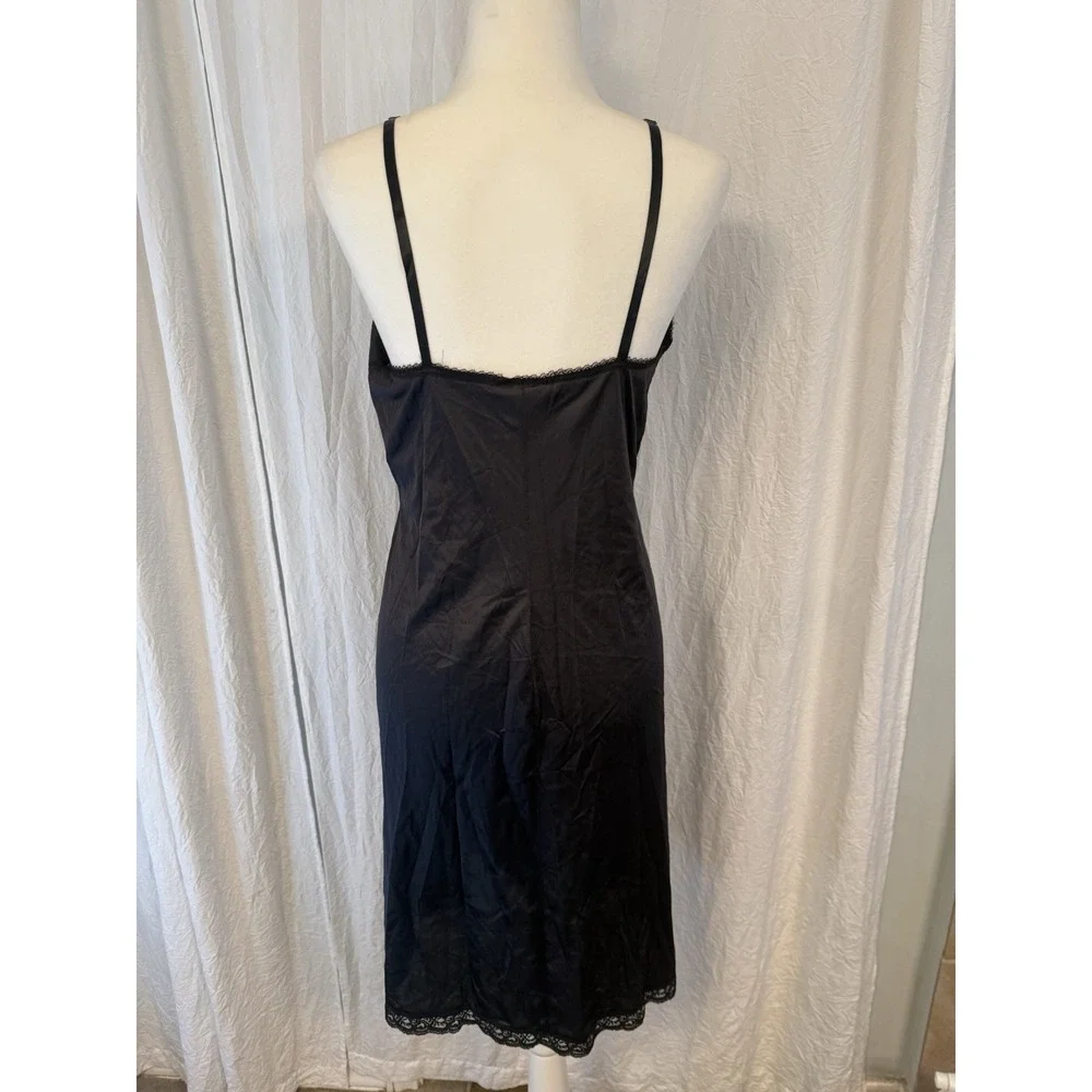 Rare NWT Vintage Lace Trim Babydoll Fairy Grunge Whimsigoth‎ Slip Dress 38 Large - Picture 4 of 13